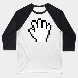 Old Classic Mac Hand Cursor Icon Baseball T-Shirt